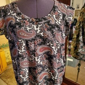 Pleione Paisley Summer Top